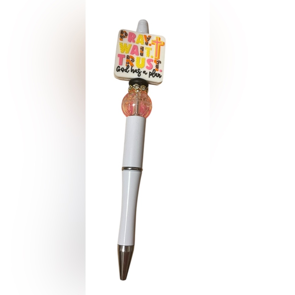 Christian Beaded Pen (Qty 1)